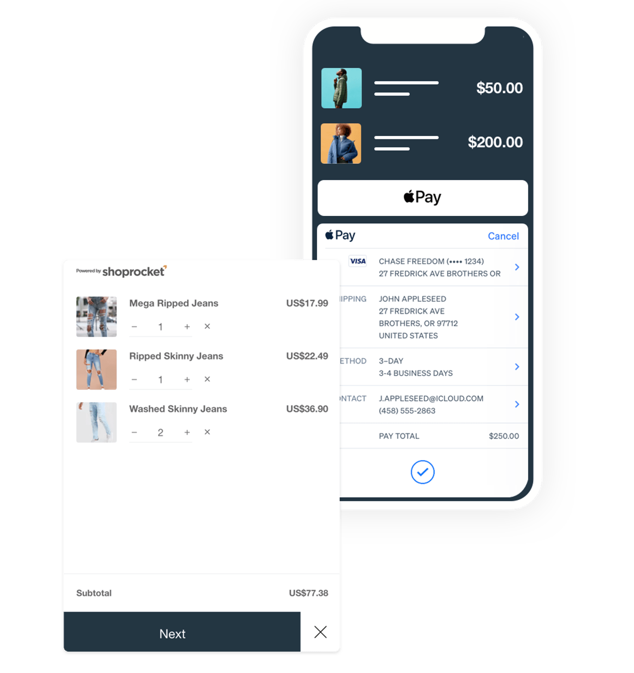 Accept online payments instantly